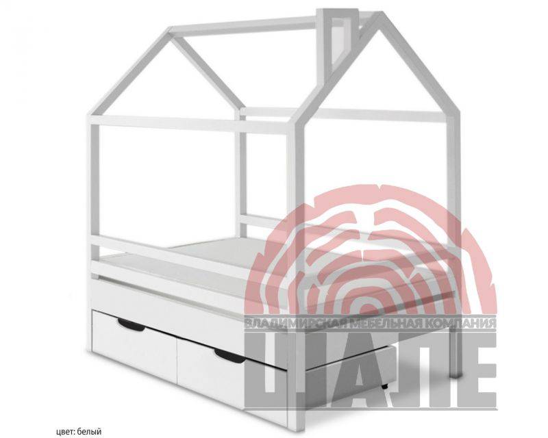 детская кровать-домик пеппи в Ростове-на-Дону