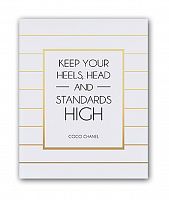 постер keep your heels а3 в Ростове-на-Дону