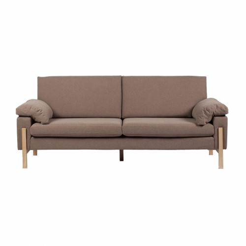 диван como sofa прямой коричневый в Ростове-на-Дону