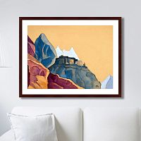 картина в коричневой раме карданг, 1933 г., 100х78,5 см в Ростове-на-Дону