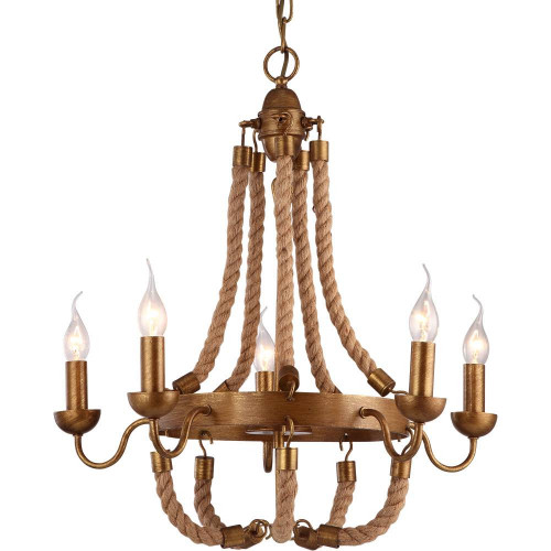 подвесная люстра arte lamp amaca a8957lm-5bz в Ростове-на-Дону