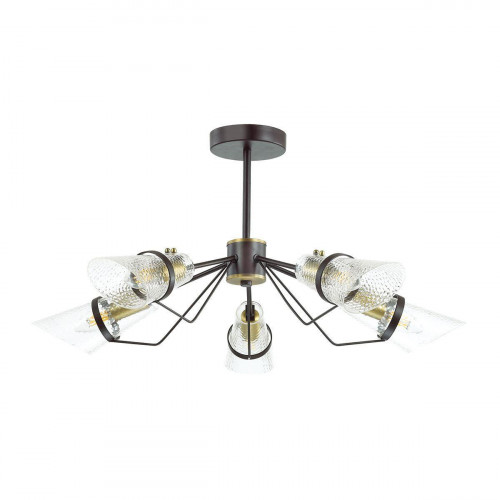 потолочная люстра lumion morgana 4404/5c коричневая в Ростове-на-Дону