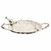 декоративное блюдо pewter dish серое в Ростове-на-Дону