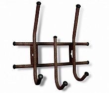 вешалка настенная standart 3 медно-черная в Ростове-на-Дону