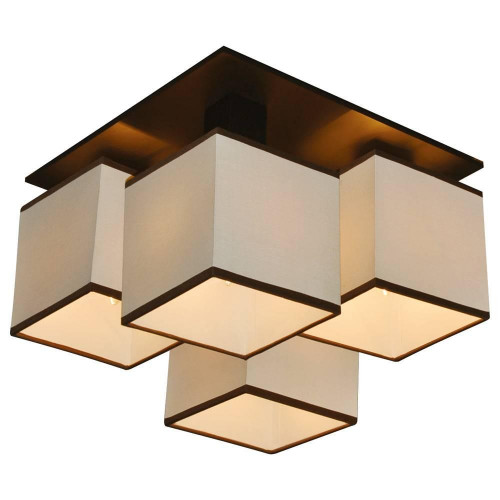 потолочная люстра arte lamp quadro a4402pl-4bk в Ростове-на-Дону