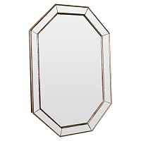 зеркало венецианское восьмиугольное вытянутое в состаренной раме ludovic base в Ростове-на-Дону