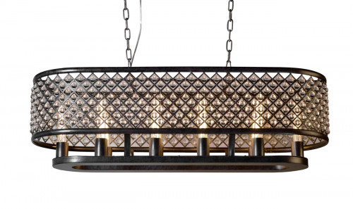 люстра klaris черная в Ростове-на-Дону