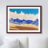 картина каракорум. путь на туркестан. 1936 г., 32х42 см в Ростове-на-Дону