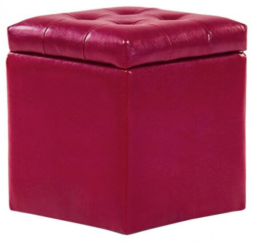 пуф шарм-дизайн шарм с ящиком красный в Ростове-на-Дону