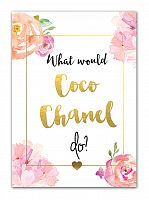 постер coco chanel а3 в Ростове-на-Дону