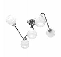 потолочная люстра idlamp agostina 361/5a-whitechrome в Ростове-на-Дону