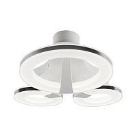 потолочный светодиодный светильник idlamp jenevra 397/3pf-ledwhitechrome в Ростове-на-Дону