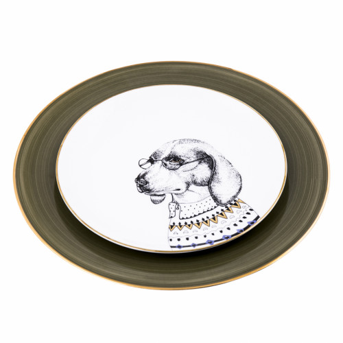 комплект тарелок ученый пес в Ростове-на-Дону