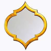 зеркало золотое фигурное 52х59 см доминик в Ростове-на-Дону