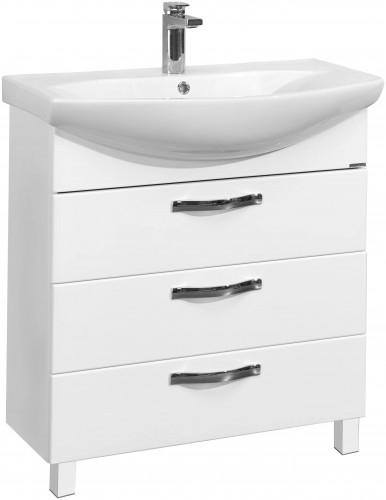 тумба для ванной комнаты с раковиной акватон ария 80н в Ростове-на-Дону