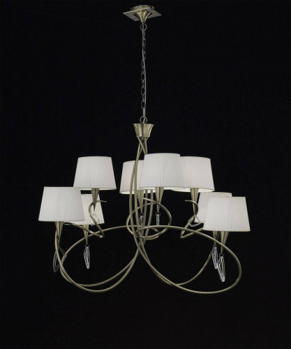 подвесная люстра mantra mara antique brass 1634 в Ростове-на-Дону