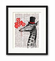 постер мистер жираф а4 в Ростове-на-Дону