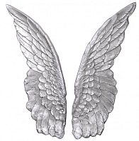 панно крылья (серебро) в Ростове-на-Дону