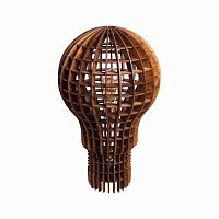 люстра лампочка ильича тёмное дерево тёмно коричневая в Ростове-на-Дону