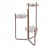 подставка для цветов kaskad 2 b медь коричневая в Ростове-на-Дону