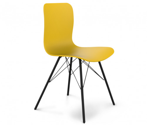 стул dsr желтый s40 (eames style) в Ростове-на-Дону