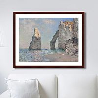 картина: the rock needle and the porte d'aval, 1885г. в Ростове-на-Дону