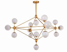 люстра modo 15 gold золото, белые плафоны в Ростове-на-Дону