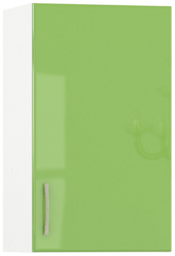 шкаф навесной 400 кухня сандра эвкалипт глянец/белый в Ростове-на-Дону