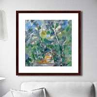 картина: лесной пейзаж (путь от мас джоли в шато нуар), 1900г. в Ростове-на-Дону