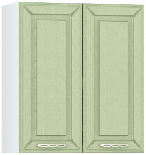 шкаф навесной 600 2 двери кухня маргарита фисташка структурная, можно сушку установить в Ростове-на-Дону