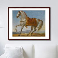 картина: marengo, the horse of napoleon i of france, 1900г. в Ростове-на-Дону