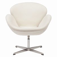 кресло swan chair кремовое в Ростове-на-Дону