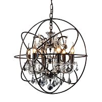 люстра foucault's orb crystal d52 антик (темная) чёрная в Ростове-на-Дону