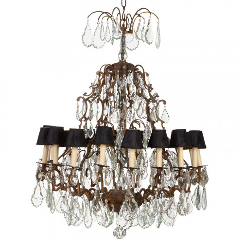 люстра 107267 от eichholtz прозрачная/латунь в Ростове-на-Дону