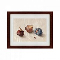 картина: branch of pomegranate with lanternfly and cicada, 1681 в Ростове-на-Дону