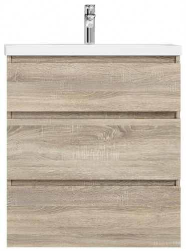 тумба под раковину am.pm gem s m91fsx0752of напольная, 75 см, 3 ящика, светлый дуб в Ростове-на-Дону
