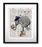 постер mr. elephant а4 в Ростове-на-Дону