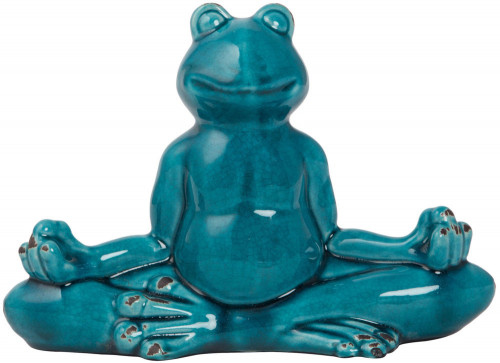 декор frog blue meditation в Ростове-на-Дону