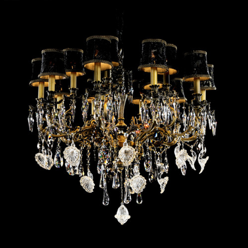 люстра md102752-15a от illuminati бронзовая/черная в Ростове-на-Дону