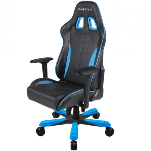 кресло геймерское dxracer king ks57 черно-синее в Ростове-на-Дону