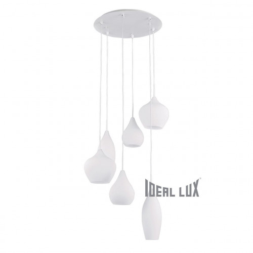 подвесная люстра ideal lux soft sp6 bianco в Ростове-на-Дону