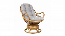 кресло-качалка swivel rocker коричневый в Ростове-на-Дону