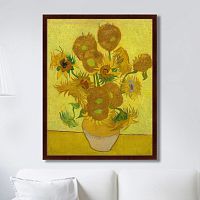 картина: sunflowers, 1889г. в Ростове-на-Дону