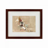 картина: a corfiot warrior reclining, 1840 в Ростове-на-Дону