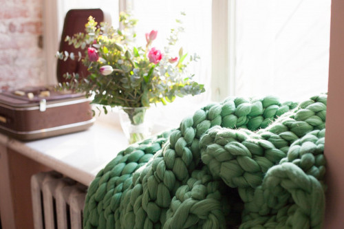 плед нежность зелёный малый в Ростове-на-Дону