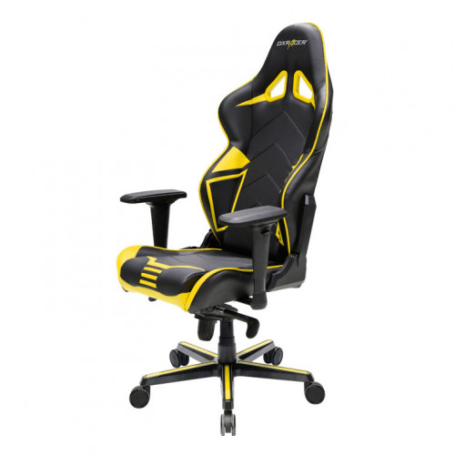 кресло геймерское dxracer racing rv131 черно-желтое в Ростове-на-Дону