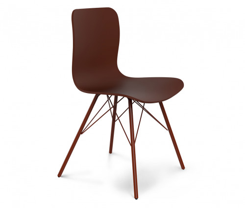 стул dsr коричневый s40 (eames style) в Ростове-на-Дону