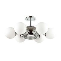 потолочная люстра odeon light miolla 3972/7c белая в Ростове-на-Дону