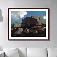 картина: landscape with rocks, near royan, 1875г. в Ростове-на-Дону