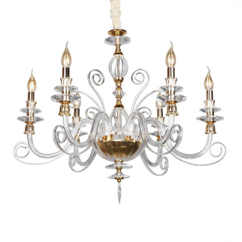 подвесная люстра omnilux oml-79613-06 золото в Ростове-на-Дону